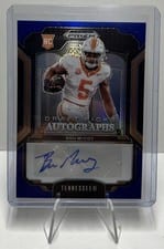 2025 Panini Prizm Draft Picks Draft Picks Autographs Bru McCoy #78 card