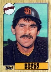 1987 Topps Base Set Bruce Bochy #428 card