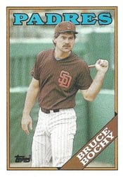 1988 Topps Base Set Bruce Bochy #31 card