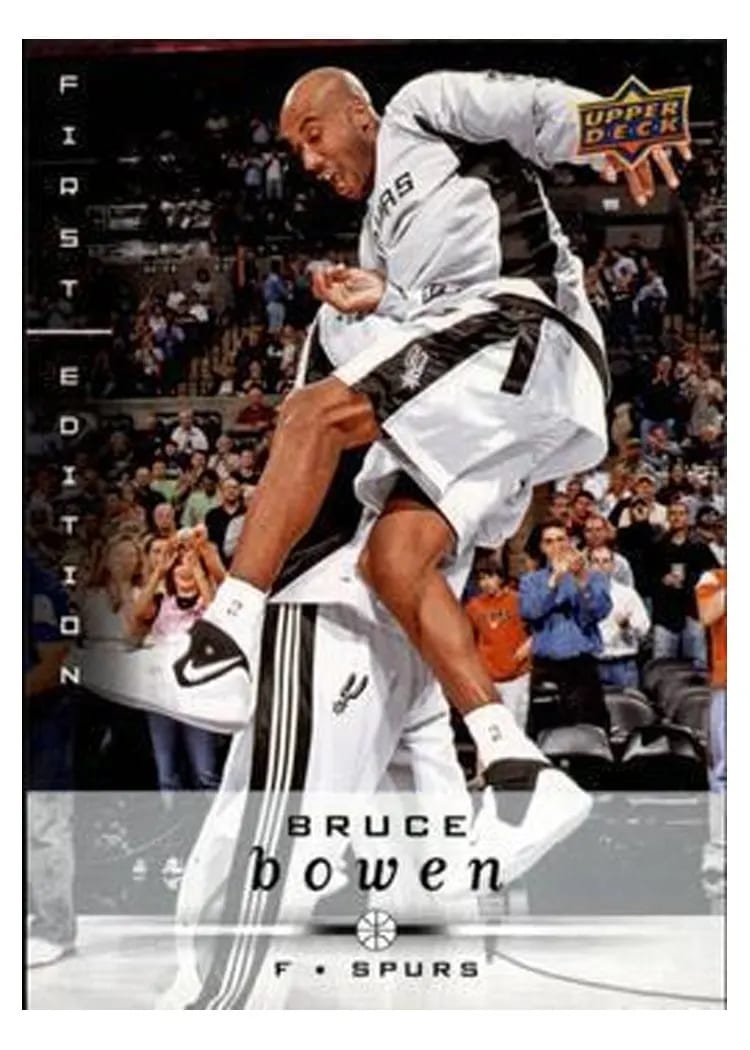 2008 Upper Deck First Edition Bruce Bowen #168 card