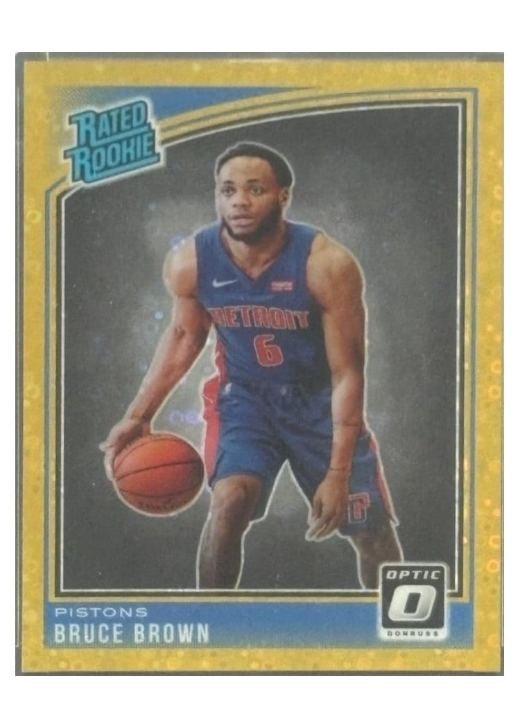 2018-19 Donruss Optic Base Set Bruce Brown #161 card