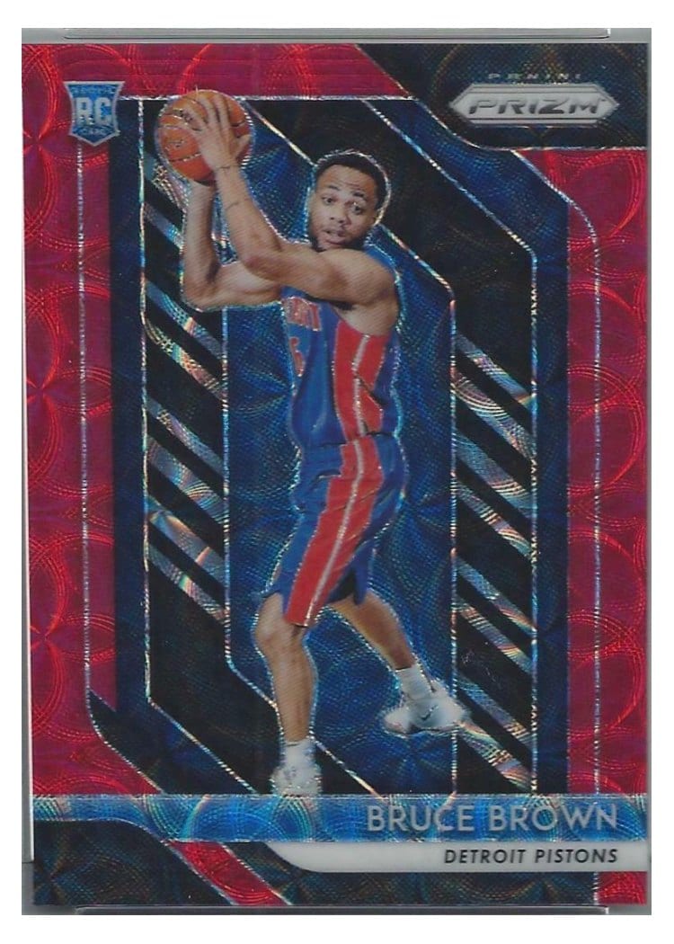 2018-19 Panini Prizm Base Set Bruce Brown #132 card