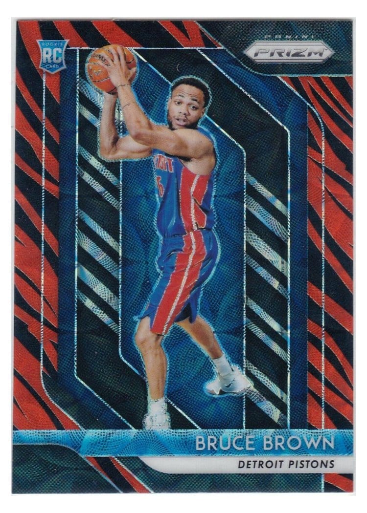 2018-19 Panini Prizm Base Set Bruce Brown #132 card