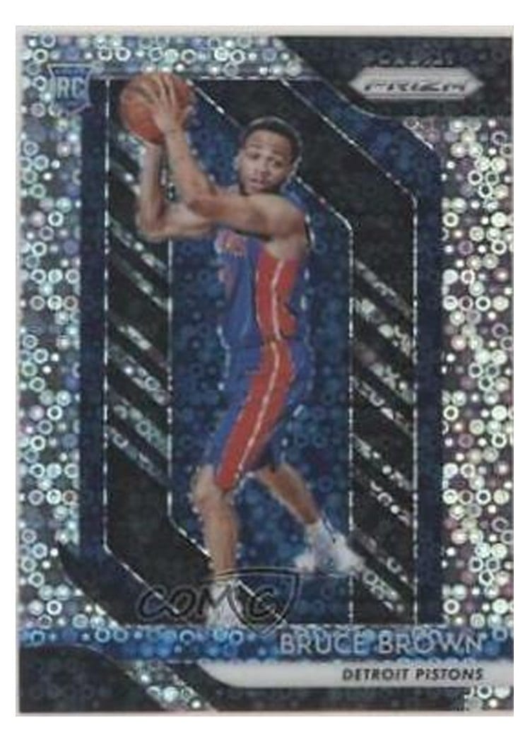 2018-19 Panini Prizm Base Set Bruce Brown #132 card