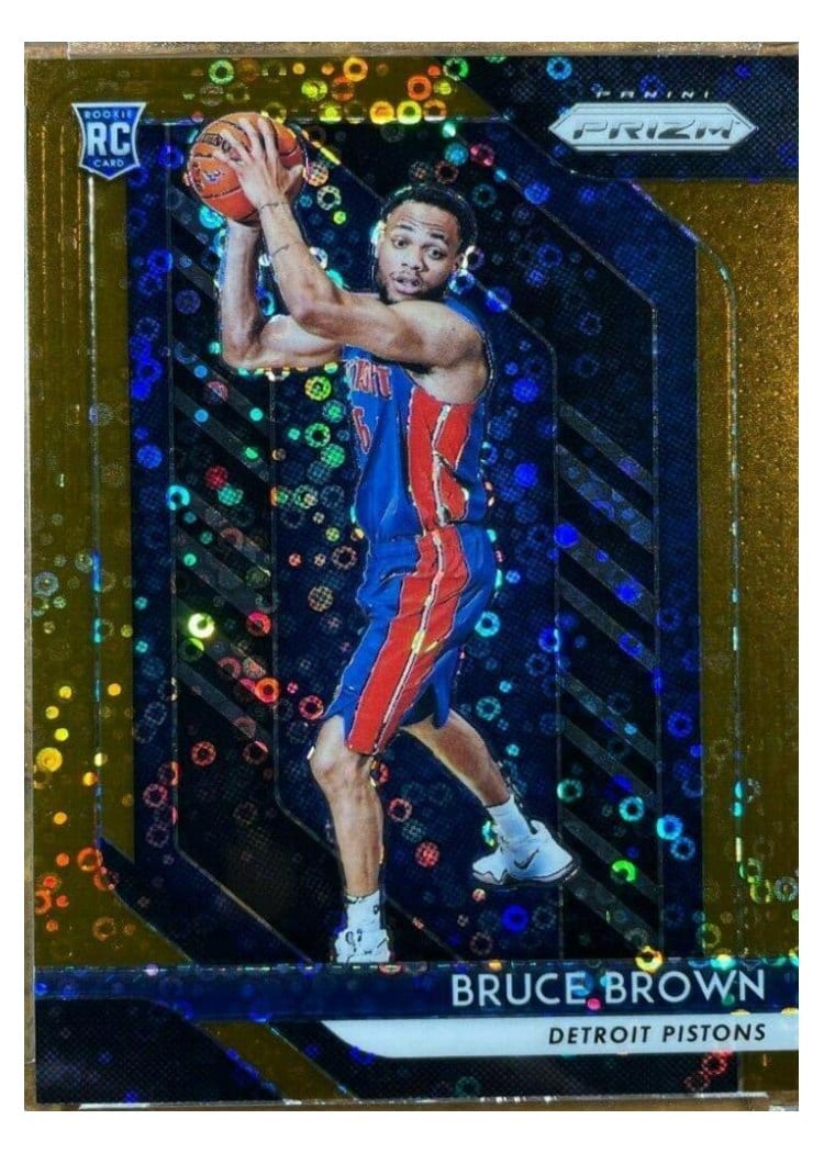 2018-19 Panini Prizm Base Set Bruce Brown #132 card