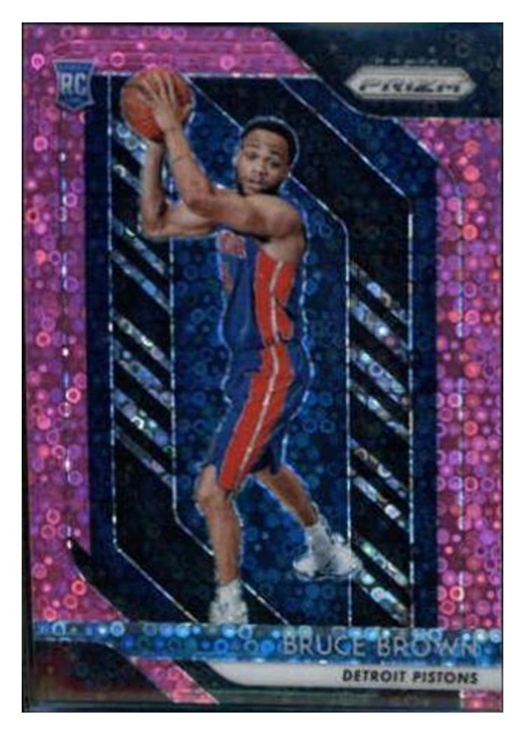 2018-19 Panini Prizm Base Set Bruce Brown #132 card