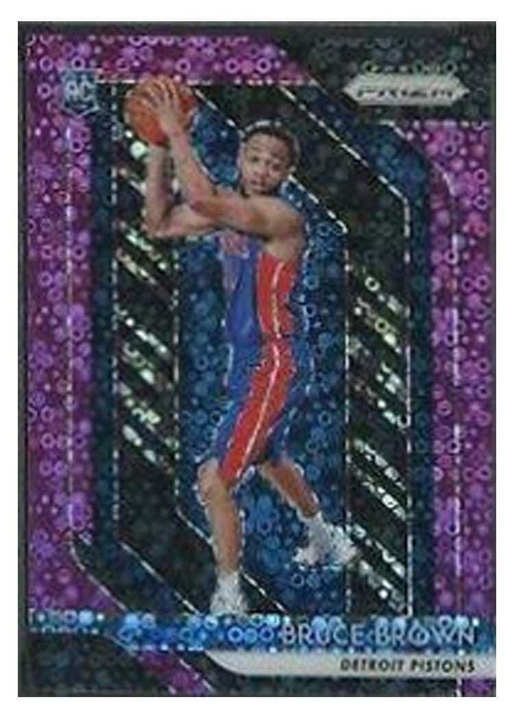 2018-19 Panini Prizm Base Set Bruce Brown #132 card