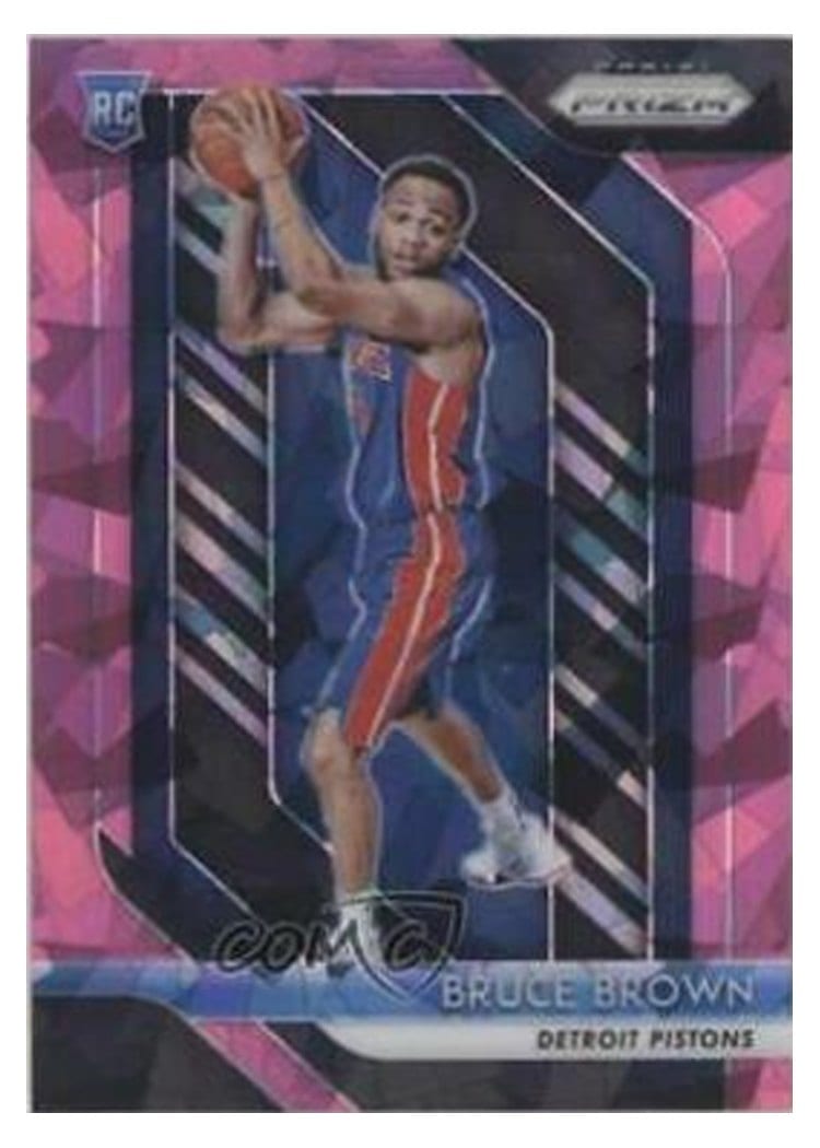 2018-19 Panini Prizm Base Set Bruce Brown #132 card
