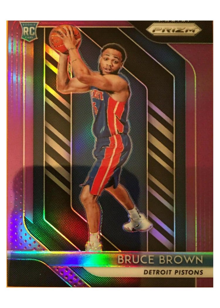 2018-19 Panini Prizm Base Set Bruce Brown #132 card