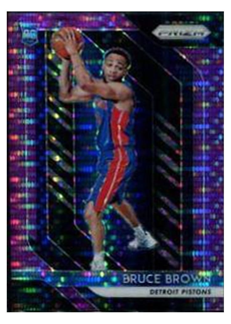 2018-19 Panini Prizm Base Set Bruce Brown #132 card