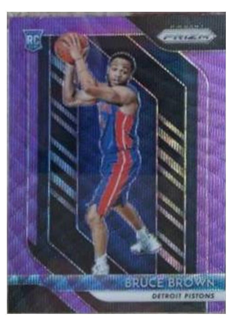 2018-19 Panini Prizm Base Set Bruce Brown #132 card