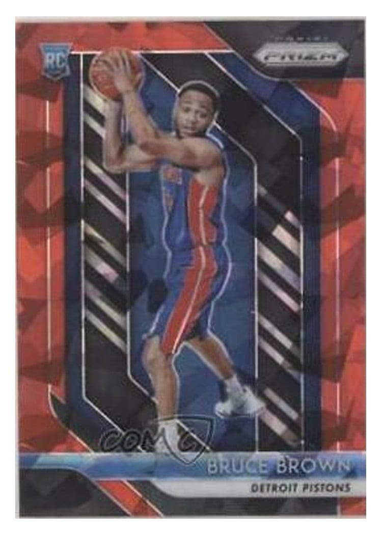 2018-19 Panini Prizm Base Set Bruce Brown #132 card