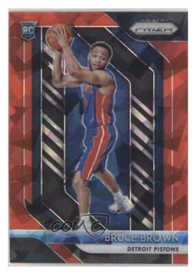 2018-19 Panini Prizm Base Set Bruce Brown #132 card