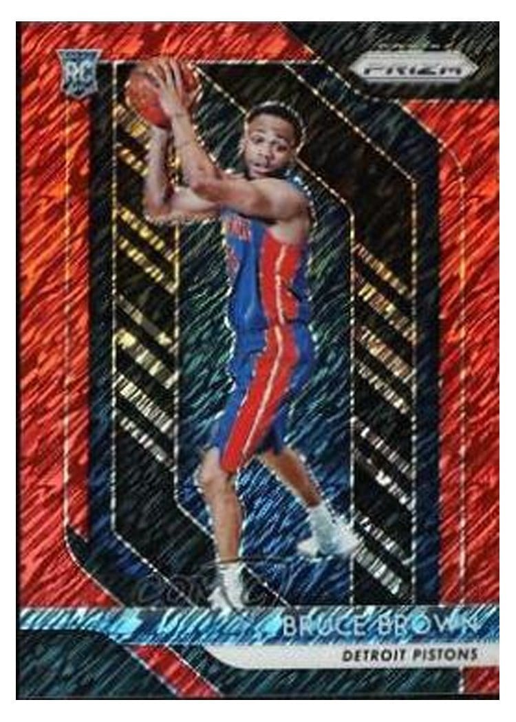 2018-19 Panini Prizm Base Set Bruce Brown #132 card