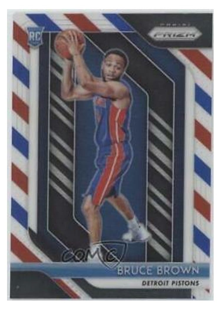 2018-19 Panini Prizm Base Set Bruce Brown #132 card