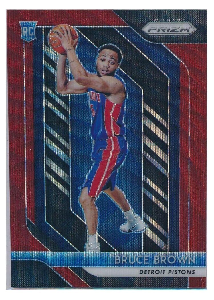 2018-19 Panini Prizm Base Set Bruce Brown #132 card
