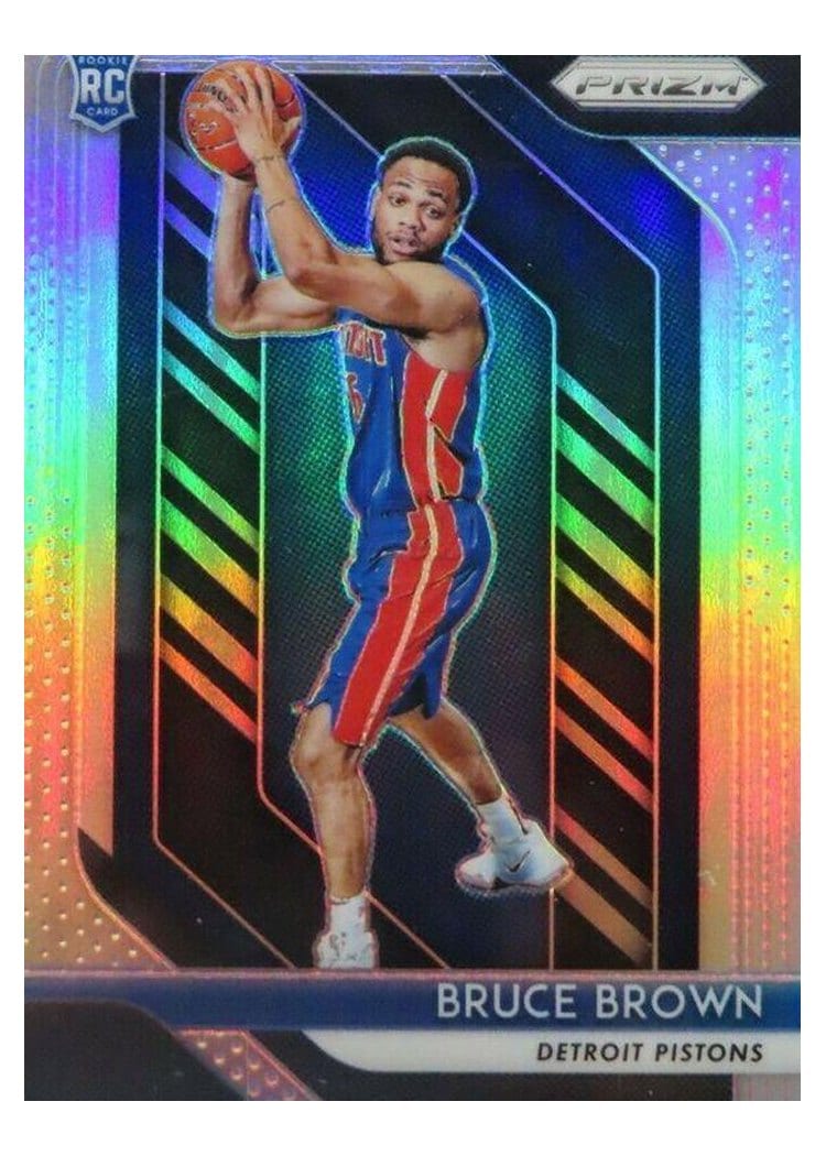 2018-19 Panini Prizm Base Set Bruce Brown #132 card