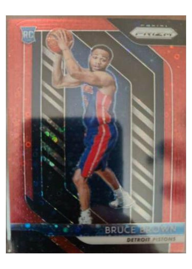 2018-19 Panini Prizm Base Set Bruce Brown #132 card