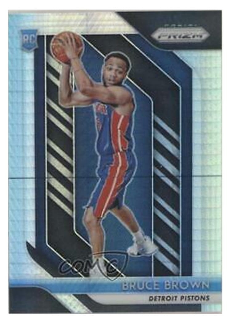 2018-19 Panini Prizm Base Set Bruce Brown #132 card