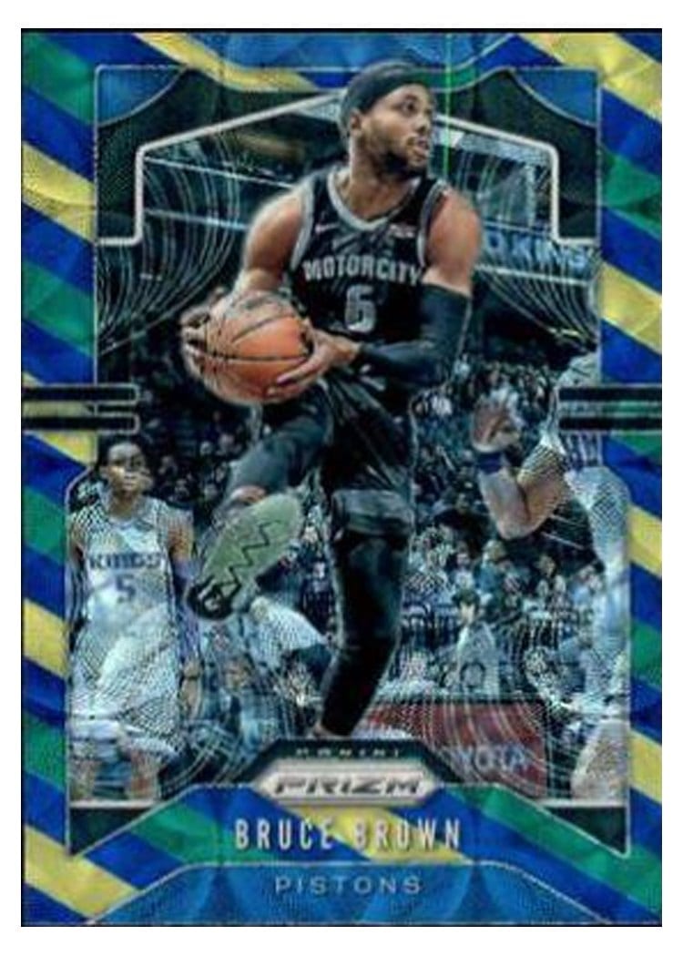 2019-20 Panini Prizm Base Set Bruce Brown #97 card