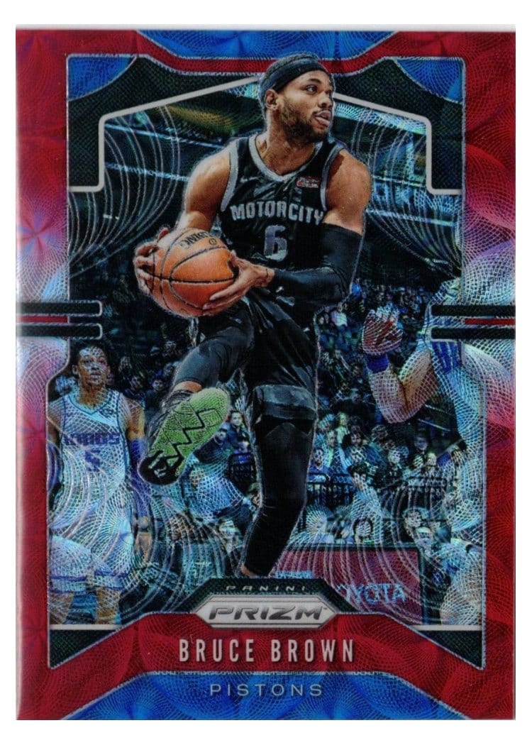 2019-20 Panini Prizm Base Set Bruce Brown #97 card