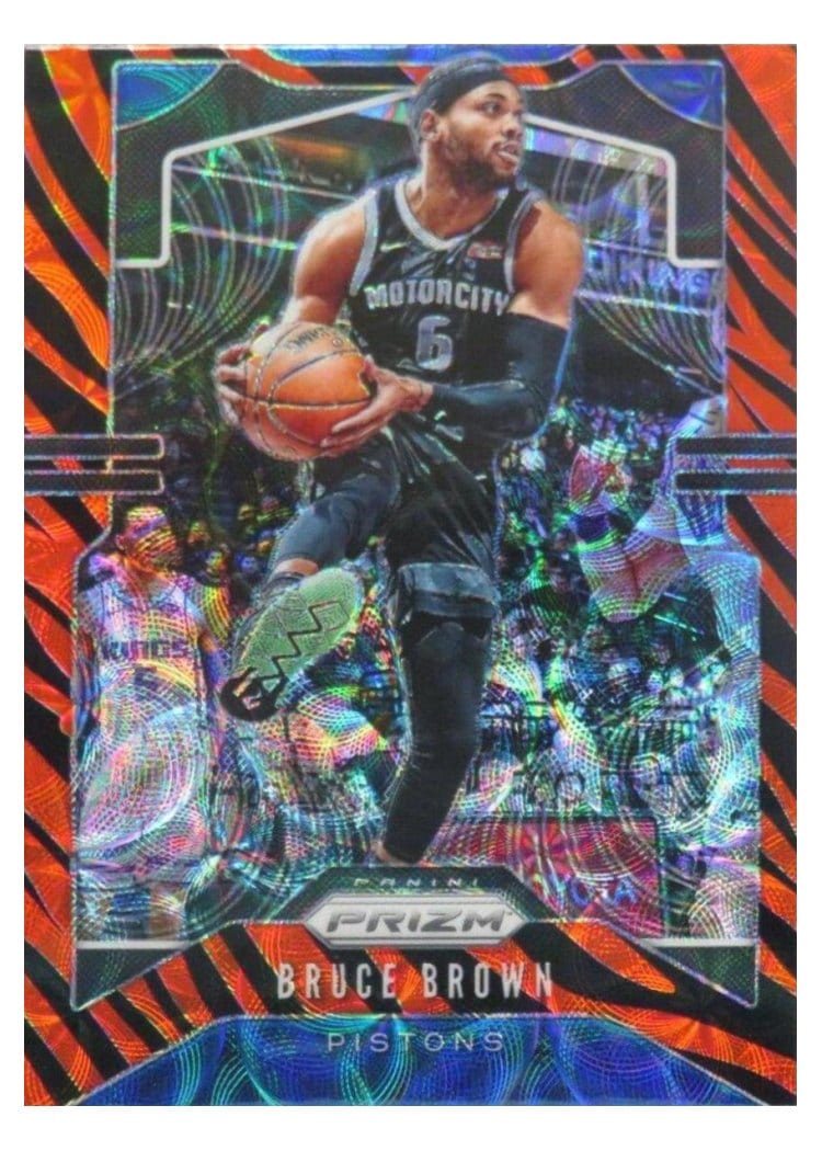 2019-20 Panini Prizm Base Set Bruce Brown #97 card