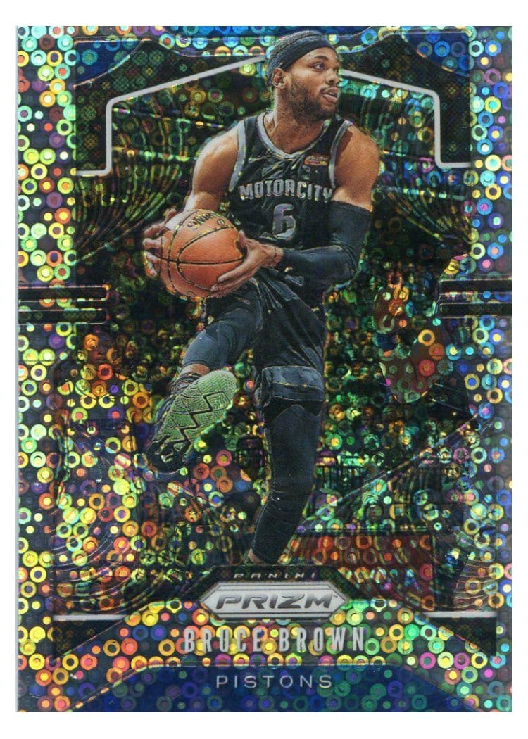 2019-20 Panini Prizm Base Set Bruce Brown #97 card
