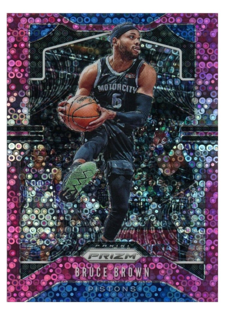 2019-20 Panini Prizm Base Set Bruce Brown #97 card