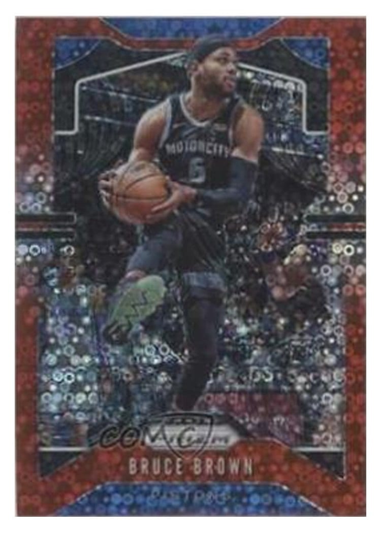 2019-20 Panini Prizm Base Set Bruce Brown #97 card