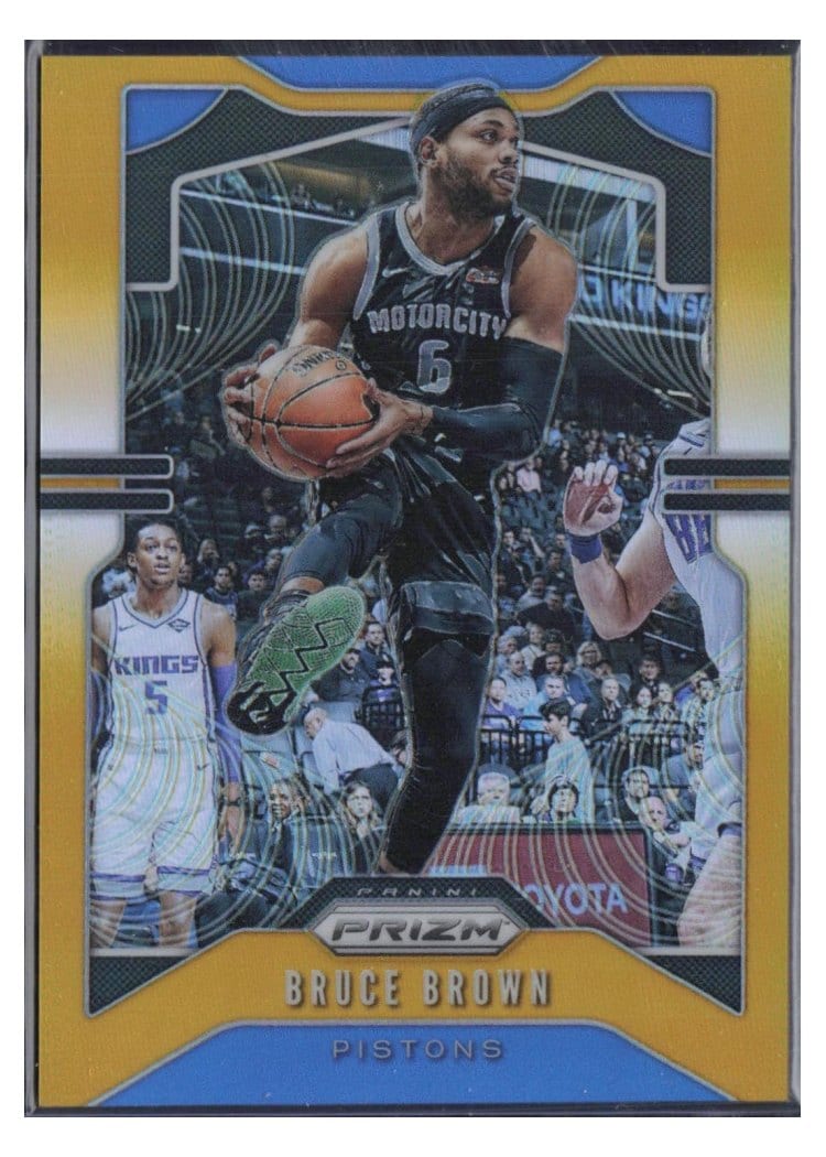 2019-20 Panini Prizm Base Set Bruce Brown #97 card
