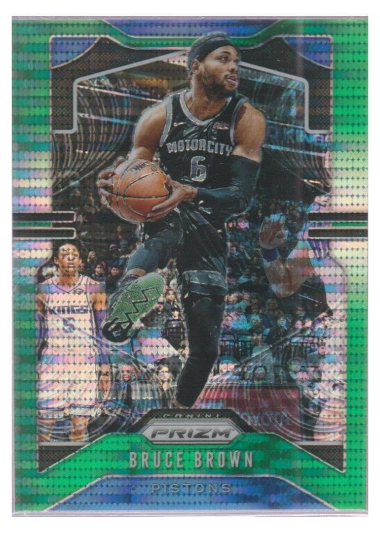2019-20 Panini Prizm Base Set Bruce Brown #97 card