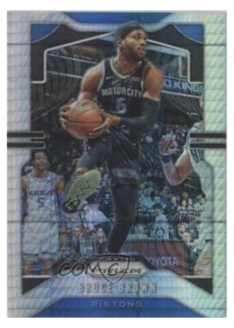 2019-20 Panini Prizm Base Set Bruce Brown #97 card