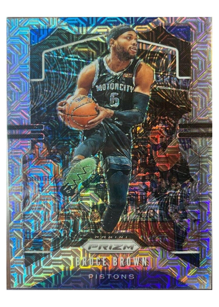2019-20 Panini Prizm Base Set Bruce Brown #97 card