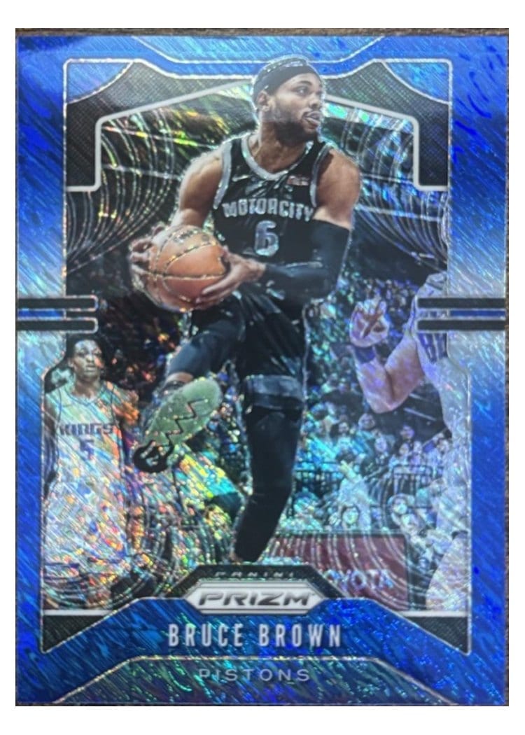 2019-20 Panini Prizm Base Set Bruce Brown #97 card