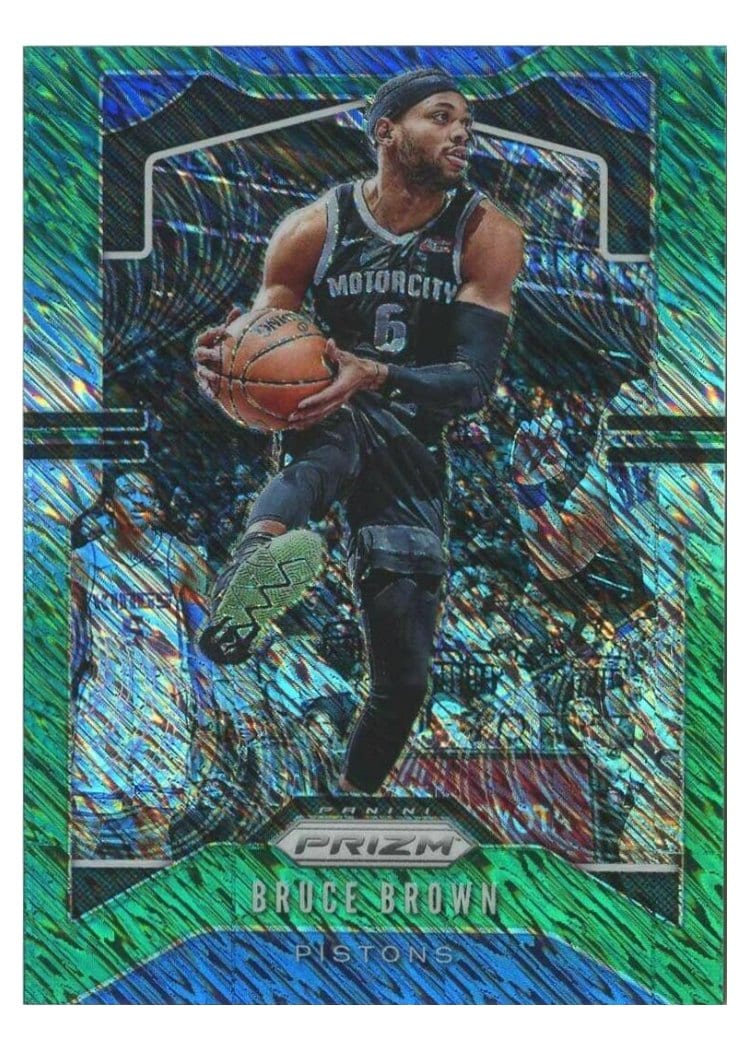 2019-20 Panini Prizm Base Set Bruce Brown #97 card