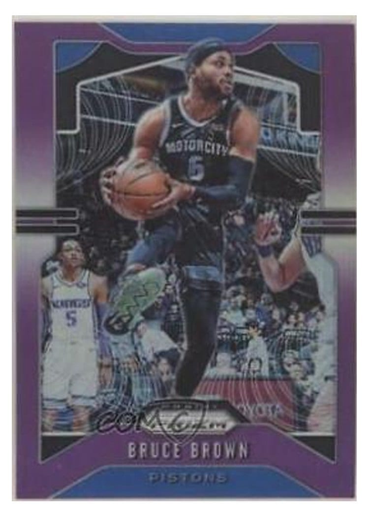 2019-20 Panini Prizm Base Set Bruce Brown #97 card