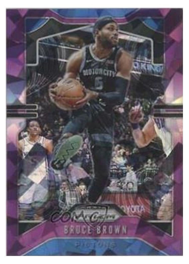 2019-20 Panini Prizm Base Set Bruce Brown #97 card
