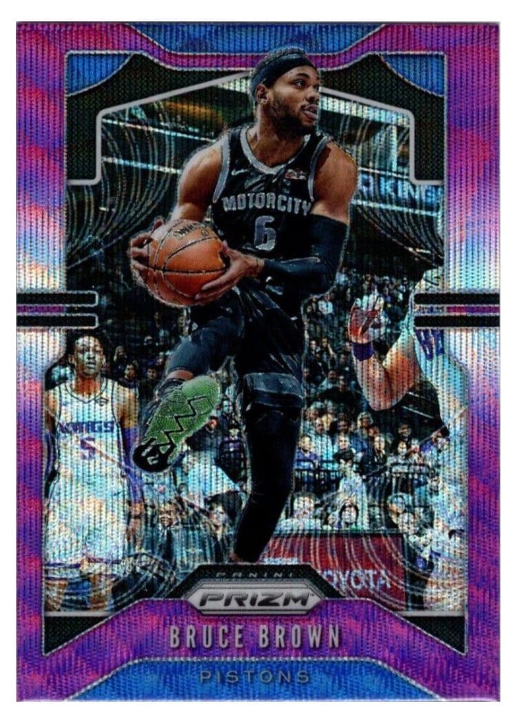 2019-20 Panini Prizm Base Set Bruce Brown #97 card