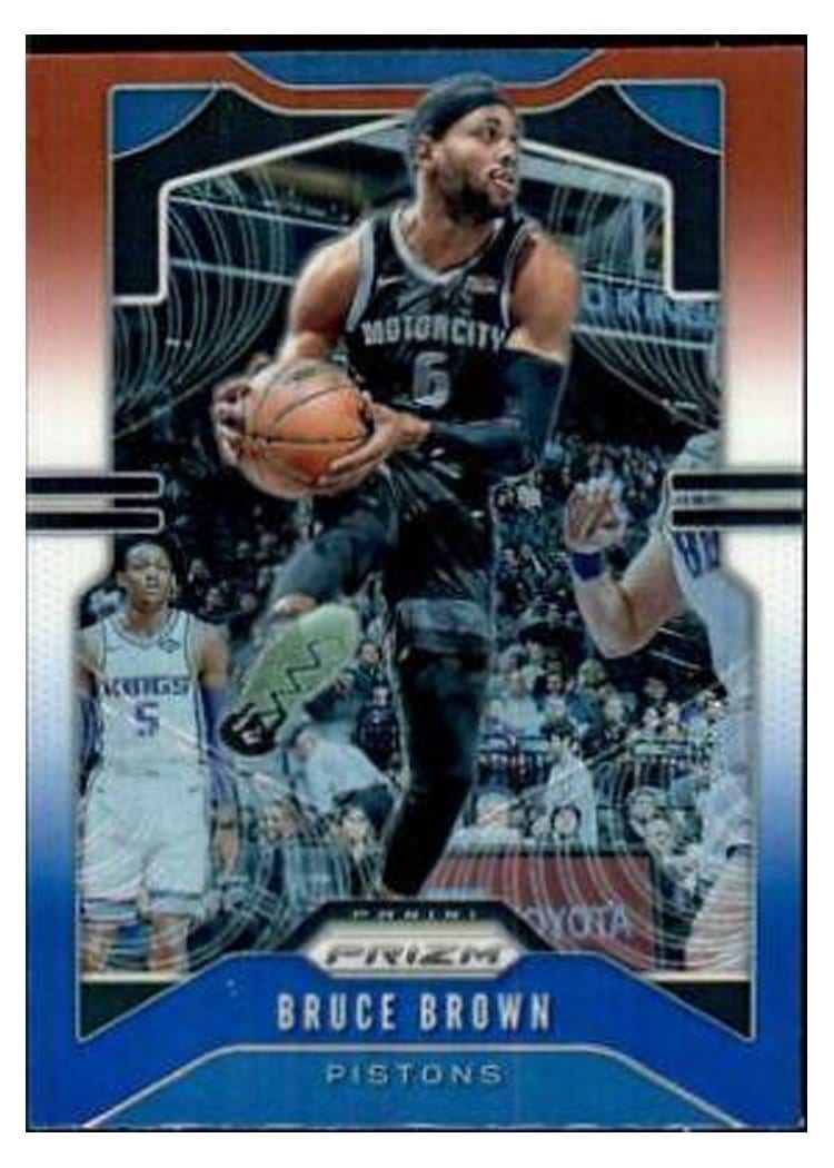 2019-20 Panini Prizm Base Set Bruce Brown #97 card