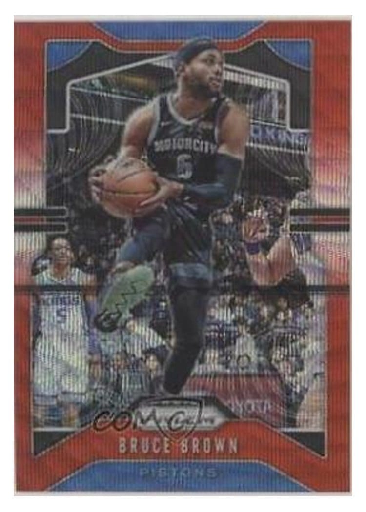 2019-20 Panini Prizm Base Set Bruce Brown #97 card