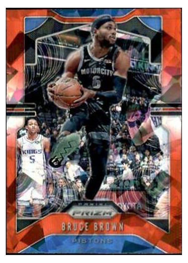 2019-20 Panini Prizm Base Set Bruce Brown #97 card