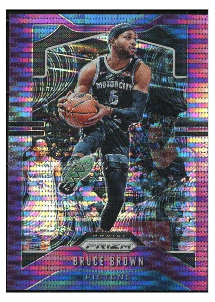 2019-20 Panini Prizm Base Set Bruce Brown #97 card