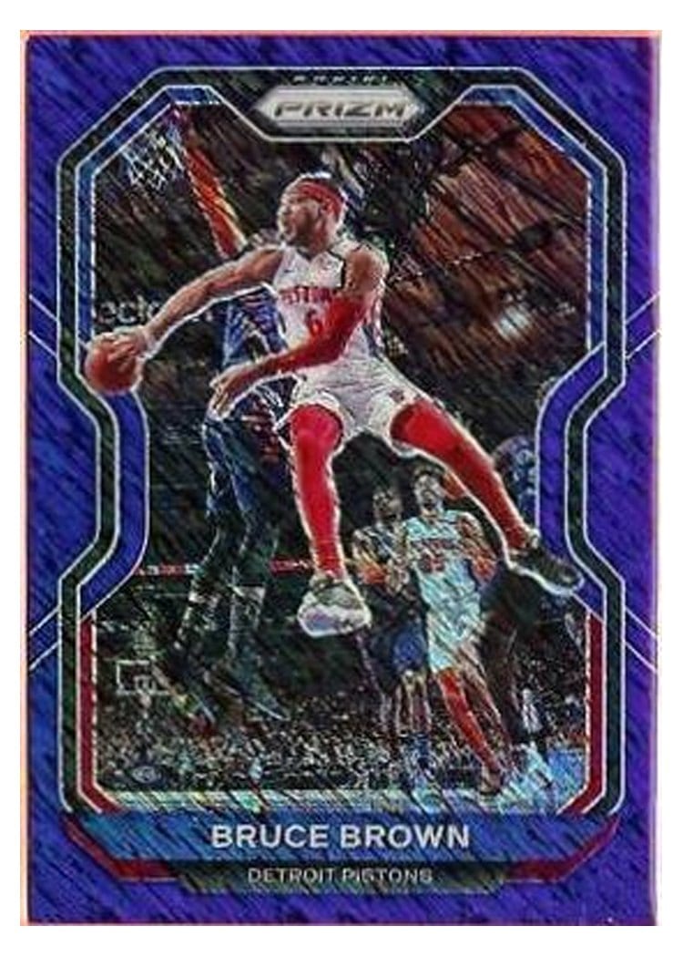 2020-21 Panini Prizm Base Set Bruce Brown #239 card