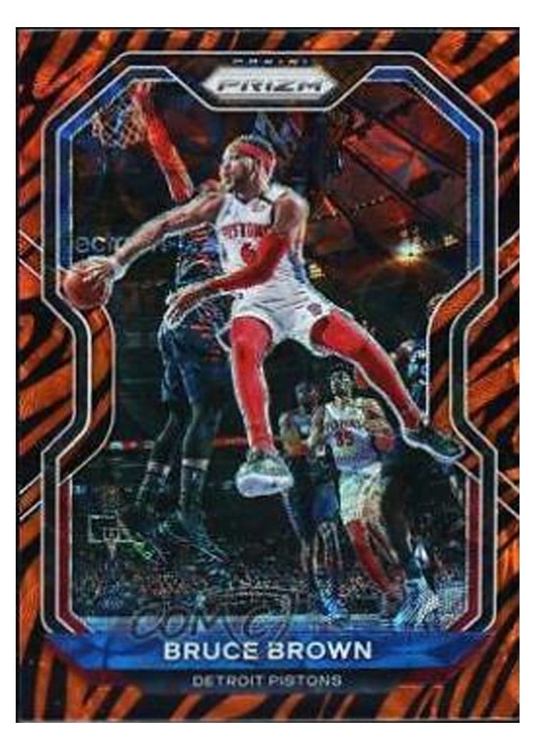 2020-21 Panini Prizm Base Set Bruce Brown #239 card