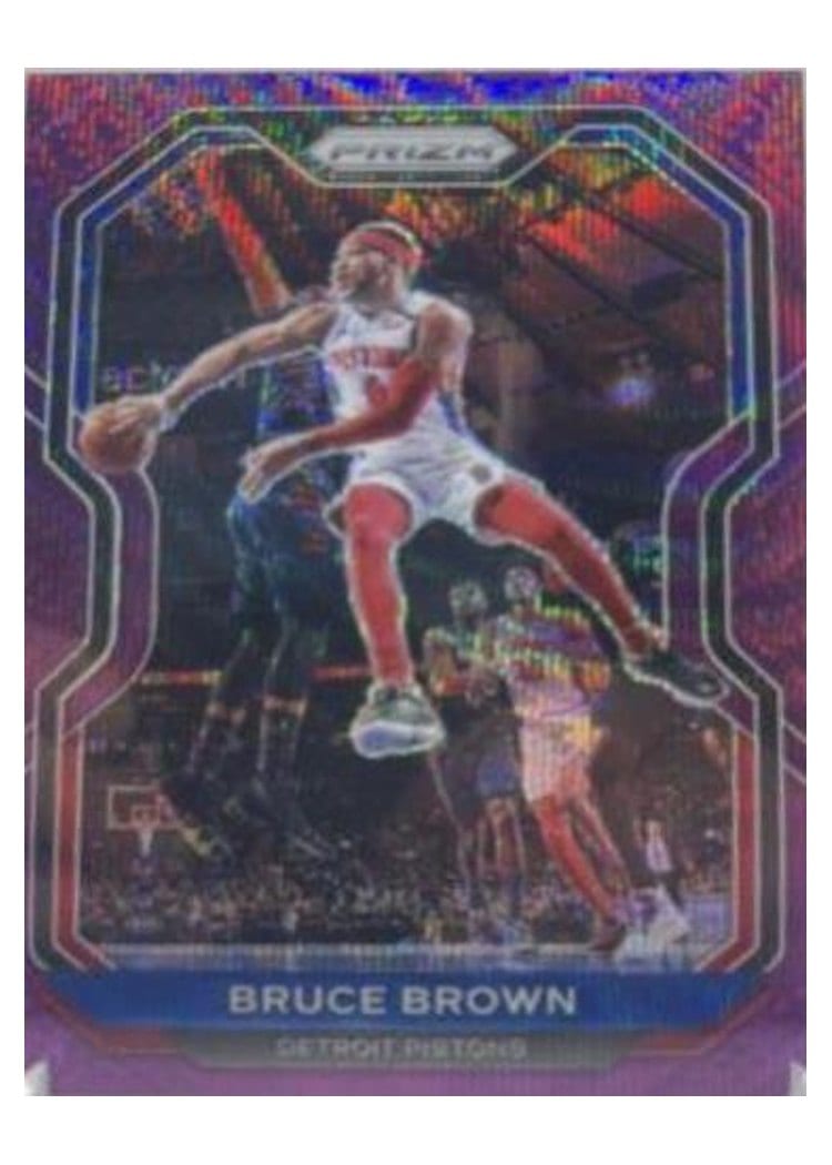 2020-21 Panini Prizm Base Set Bruce Brown #239 card