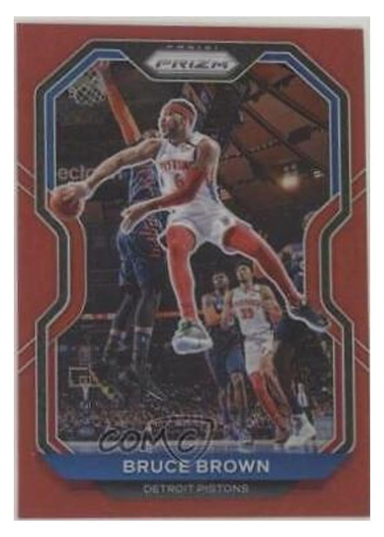 2020-21 Panini Prizm Base Set Bruce Brown #239 card