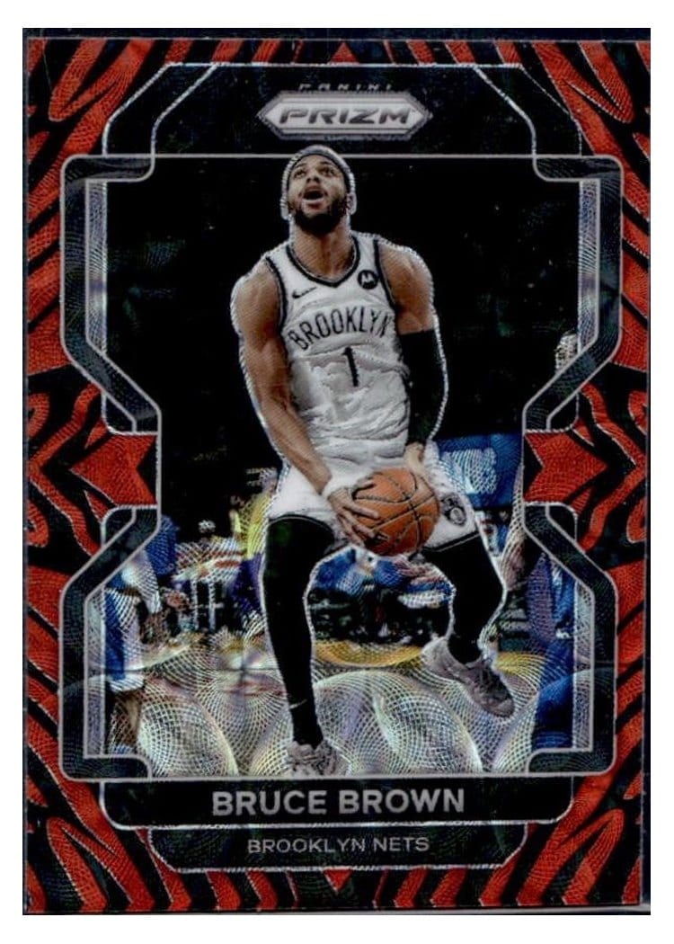 2021-22 Panini Prizm Base Set Bruce Brown #230 card