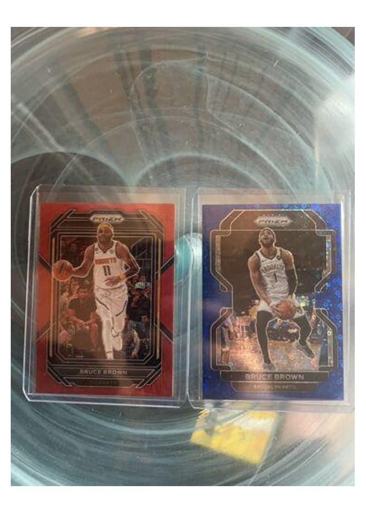 2022-23 Panini Prizm Base Set Bruce Brown #40 card