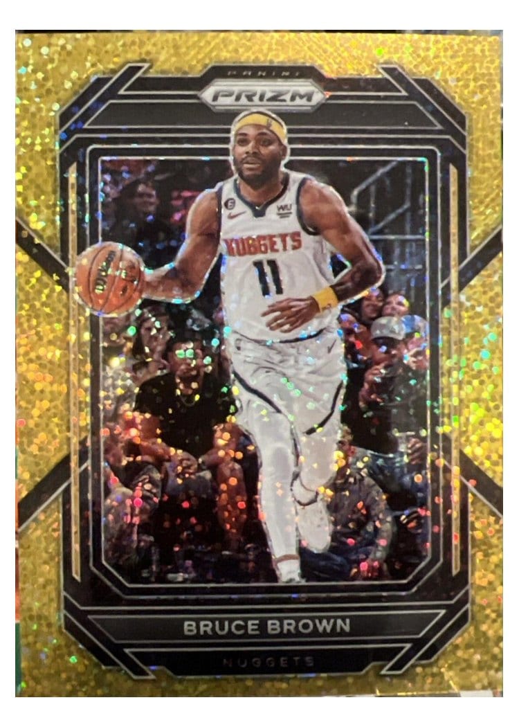 2022-23 Panini Prizm Base Set Bruce Brown #40 card