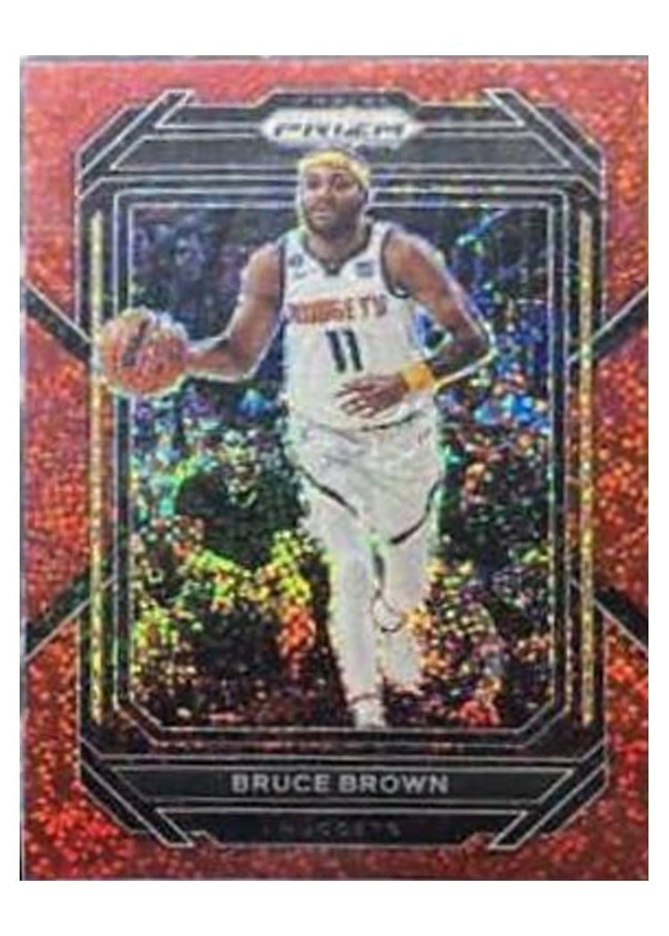 2022-23 Panini Prizm Base Set Bruce Brown #40 card